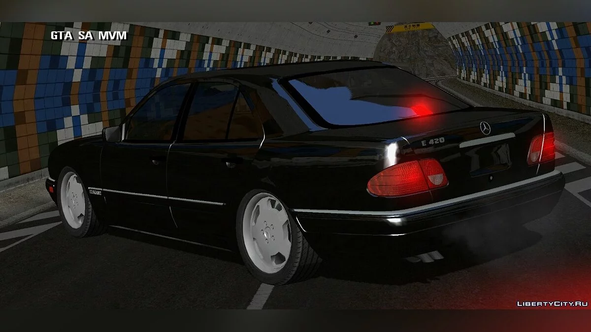 Mercedes-Benz E420 / GTA San Andreas (iOS, Android)