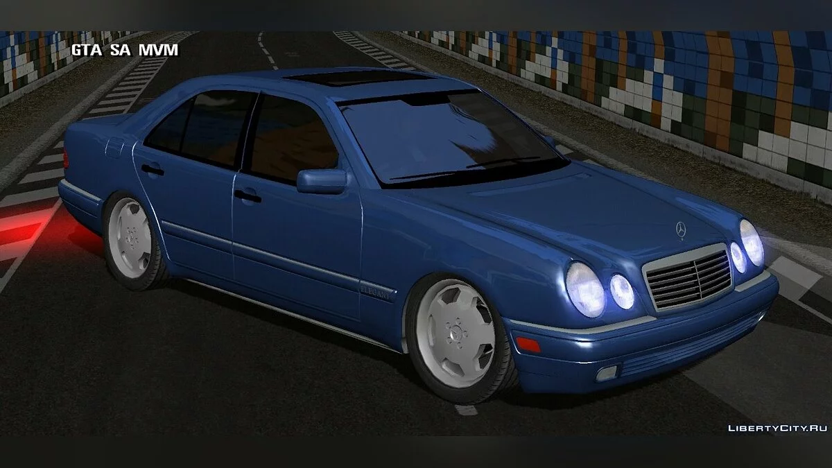 Mercedes-Benz E420 / GTA San Andreas (iOS, Android)