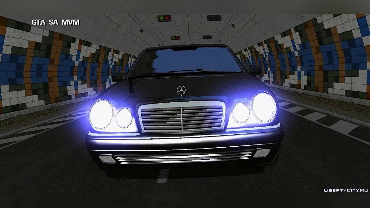 Mercedes-Benz E420 / GTA San Andreas (iOS, Android)