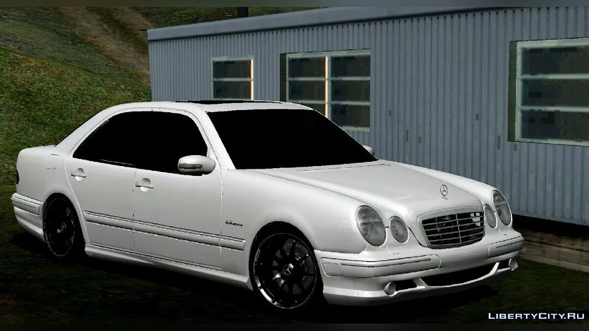 Mercedes Benz E55 AMG W210 / GTA San Andreas (iOS, Android)