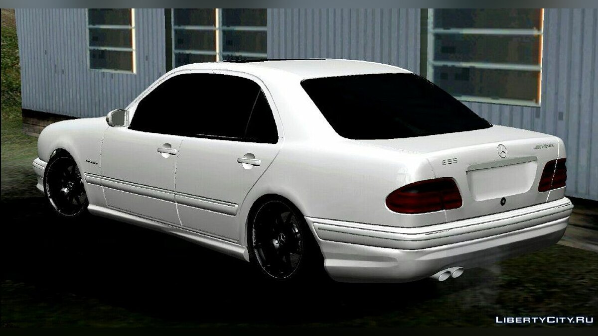 Скачать Mercedes Benz E55 AMG W210 для GTA San Andreas (iOS, Android)