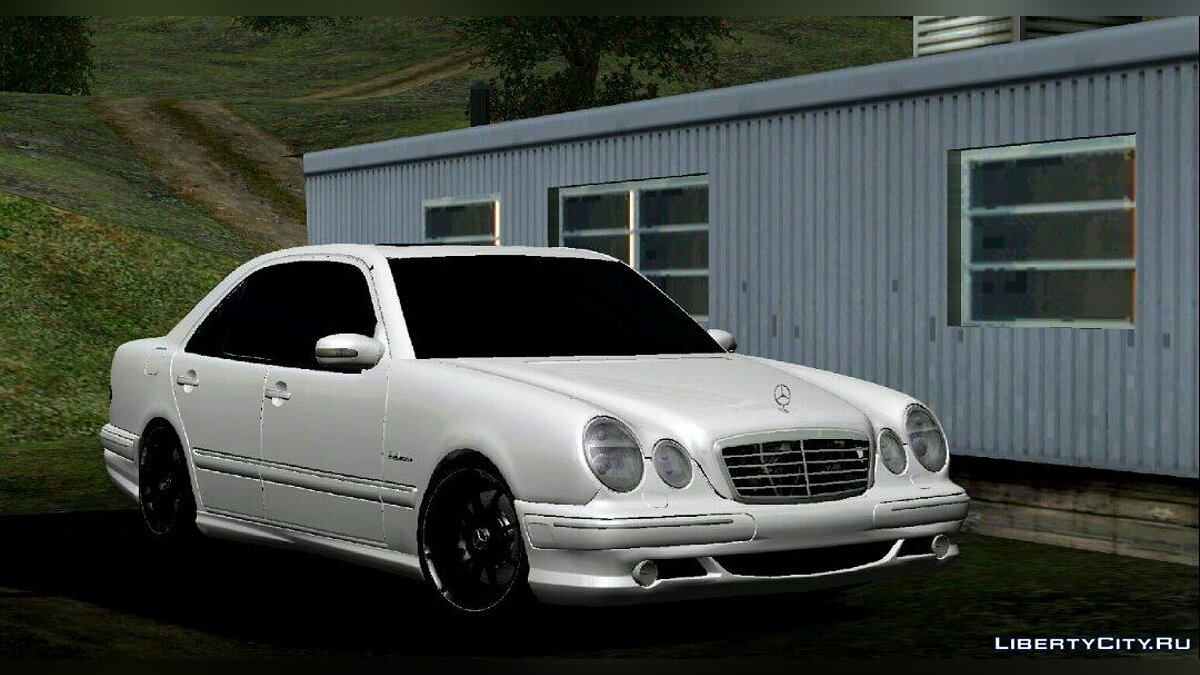 Скачать Mercedes Benz E55 AMG W210 для GTA San Andreas (iOS, Android)