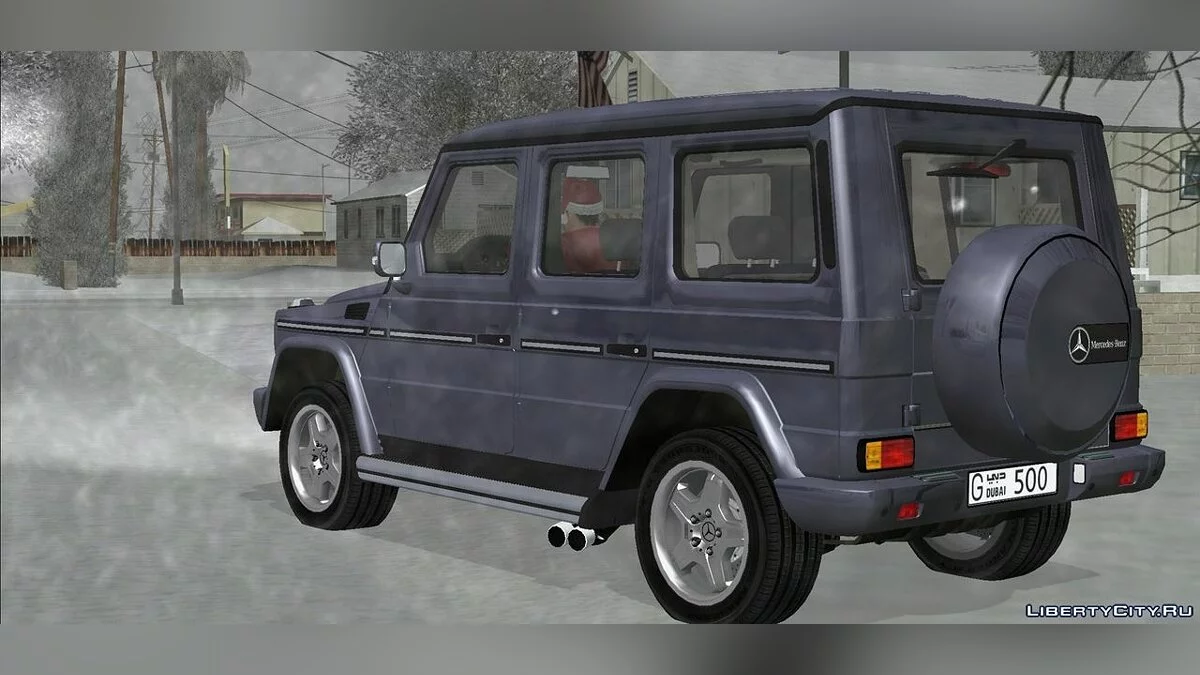 Mercedes-Benz G500 2009 / GTA San Andreas (iOS, Android)