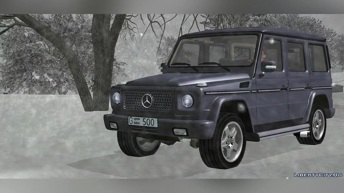 Mercedes-Benz G500 2009 / GTA San Andreas (iOS, Android)