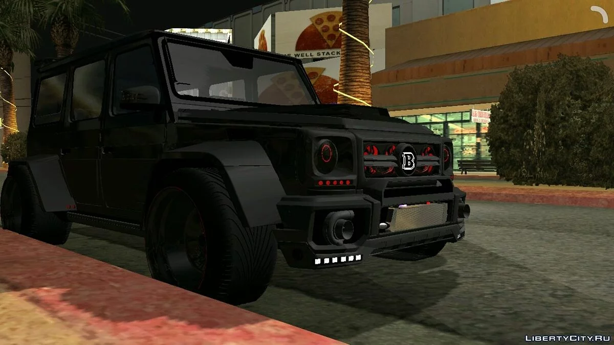 Mercedes-Benz G700 BRABUS Retuned v1.2 (только DFF) / GTA San Andreas (iOS, Android)