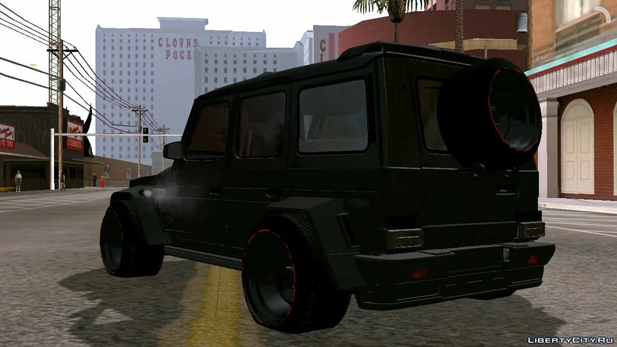 Mercedes-Benz G700 BRABUS Retuned v1.2 (только DFF) / GTA San Andreas (iOS, Android)