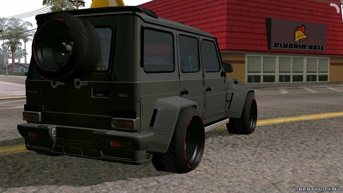 Mercedes-Benz G700 BRABUS Retuned v1.2 (только DFF) / GTA San Andreas (iOS, Android)