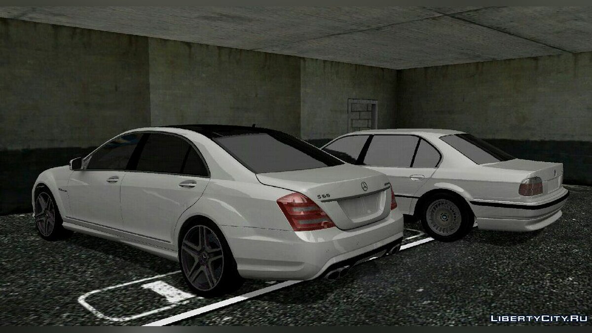 Скачать Mercedes-Benz S Class (S65 AMG) для GTA San Andreas (iOS, Android)