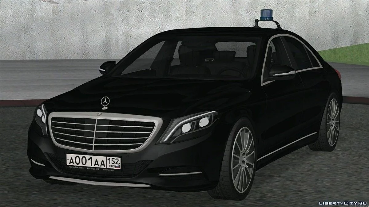 Mercedes-Benz S500 / GTA San Andreas (iOS, Android)