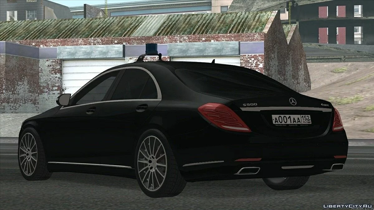 Mercedes-Benz S500 / GTA San Andreas (iOS, Android)