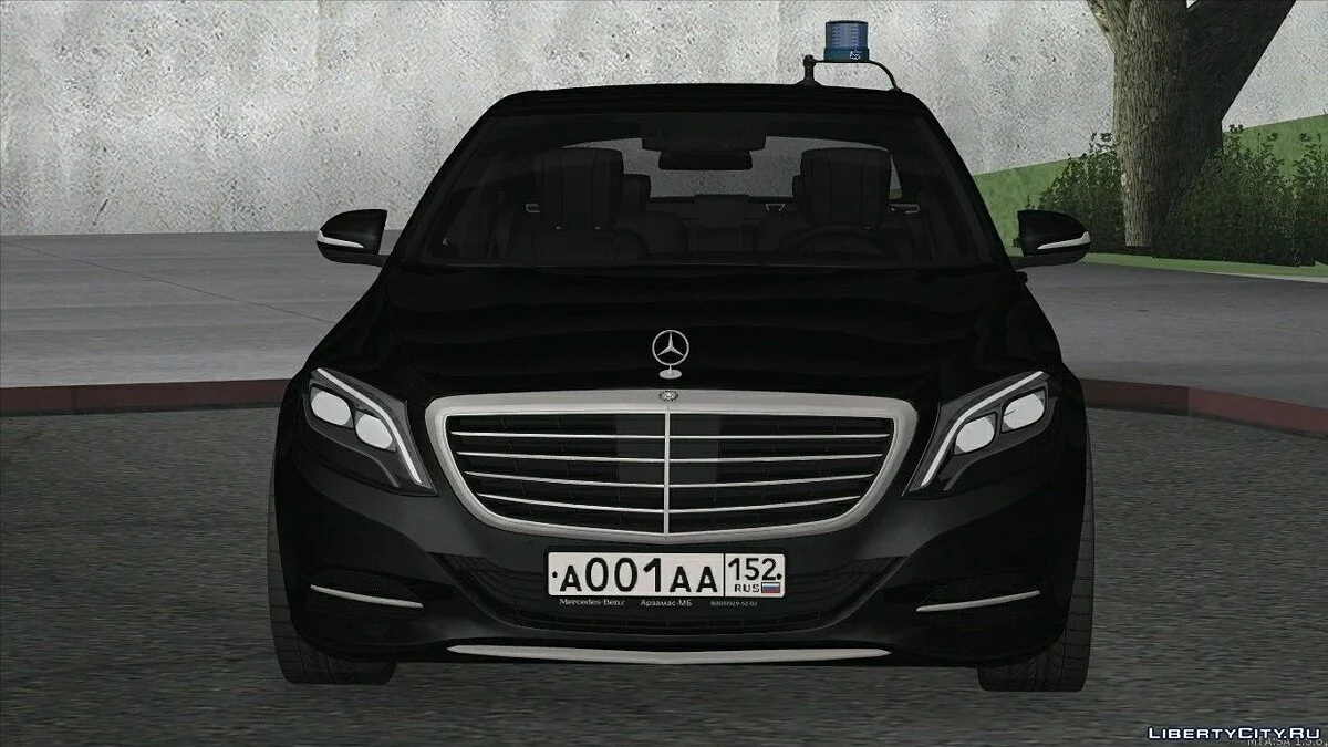 Mercedes-Benz S500 / GTA San Andreas (iOS, Android)