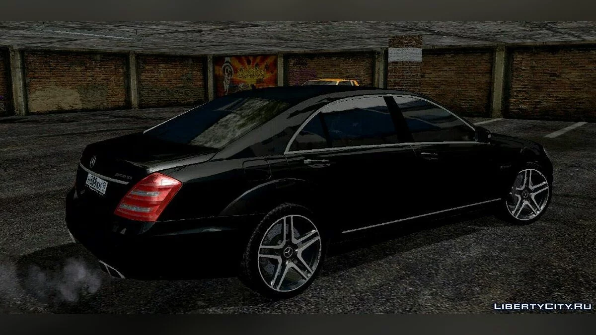 Mercedes-Benz S63 W221 AMG / GTA San Andreas (iOS, Android)