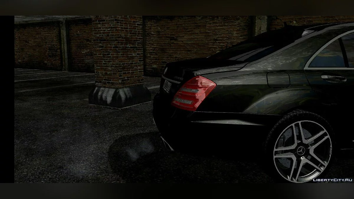 Mercedes-Benz S63 W221 AMG / GTA San Andreas (iOS, Android)