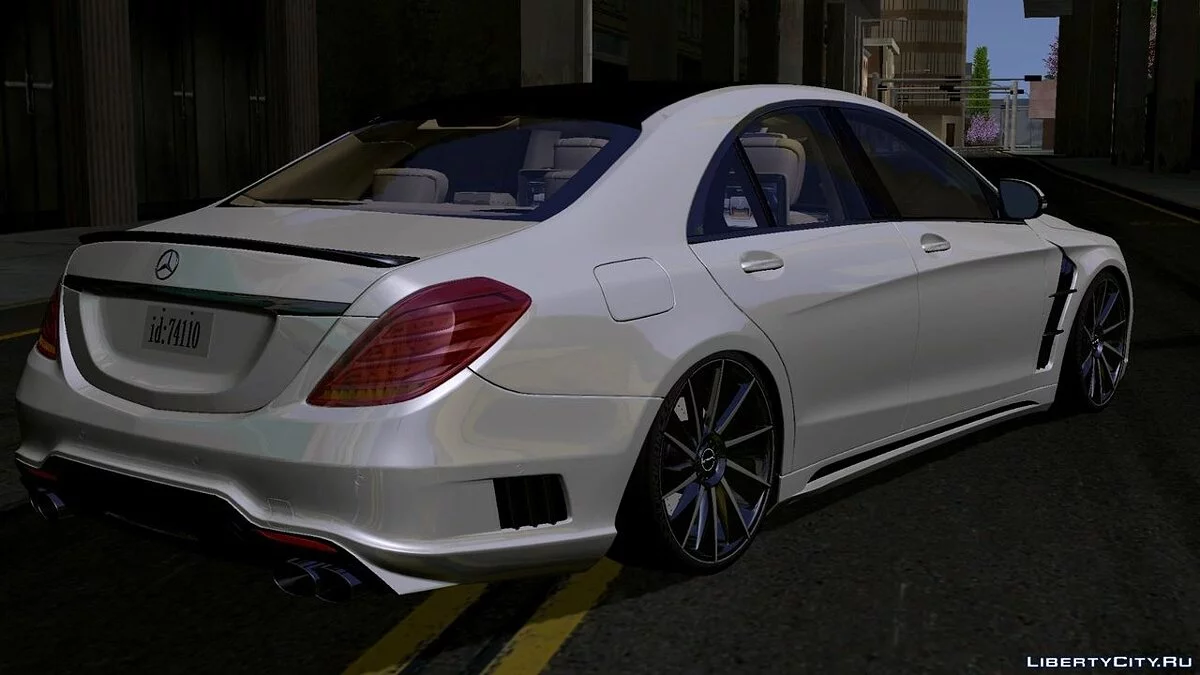 Mercedes-Benz s63 / GTA San Andreas (iOS, Android)