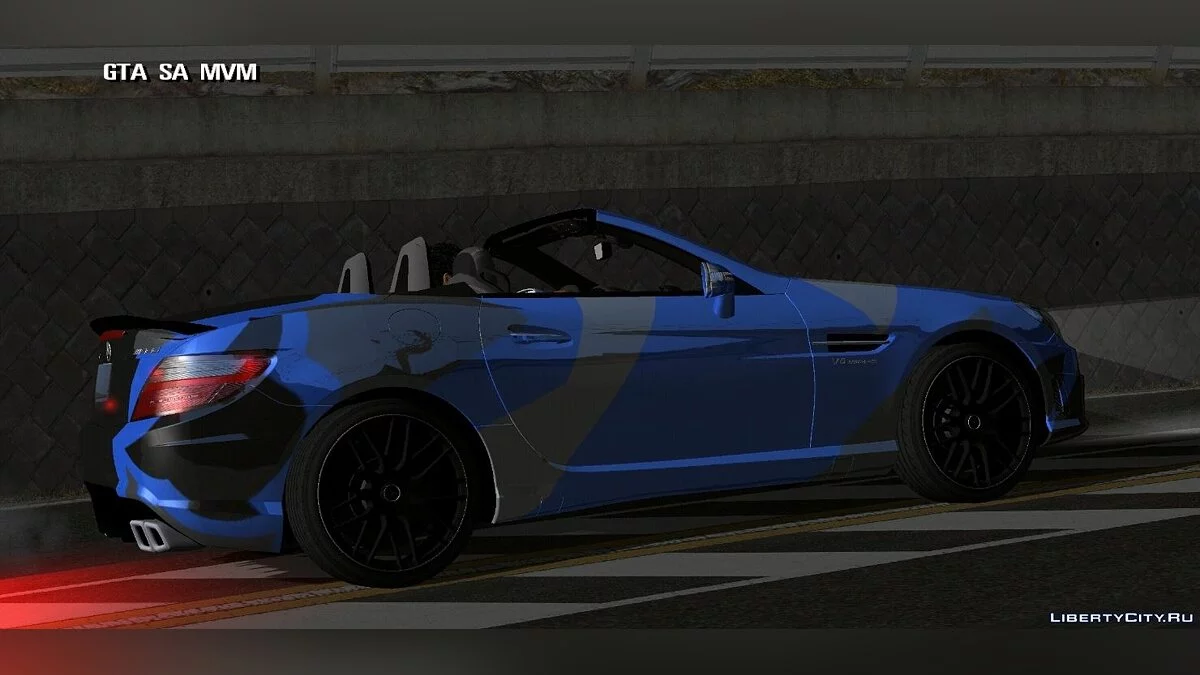 Mercedes-Benz SLK 55 AMG CAMO / GTA San Andreas (iOS, Android)