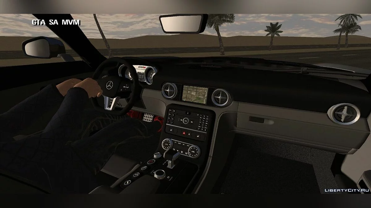 Mercedes-Benz SLS AMG Hamann / GTA San Andreas (iOS, Android)