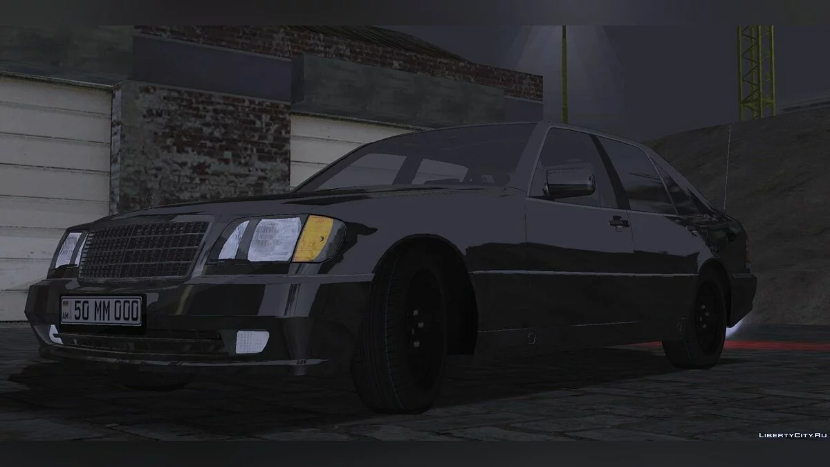 Mercedes Benz W140 AMG / GTA San Andreas (iOS, Android)