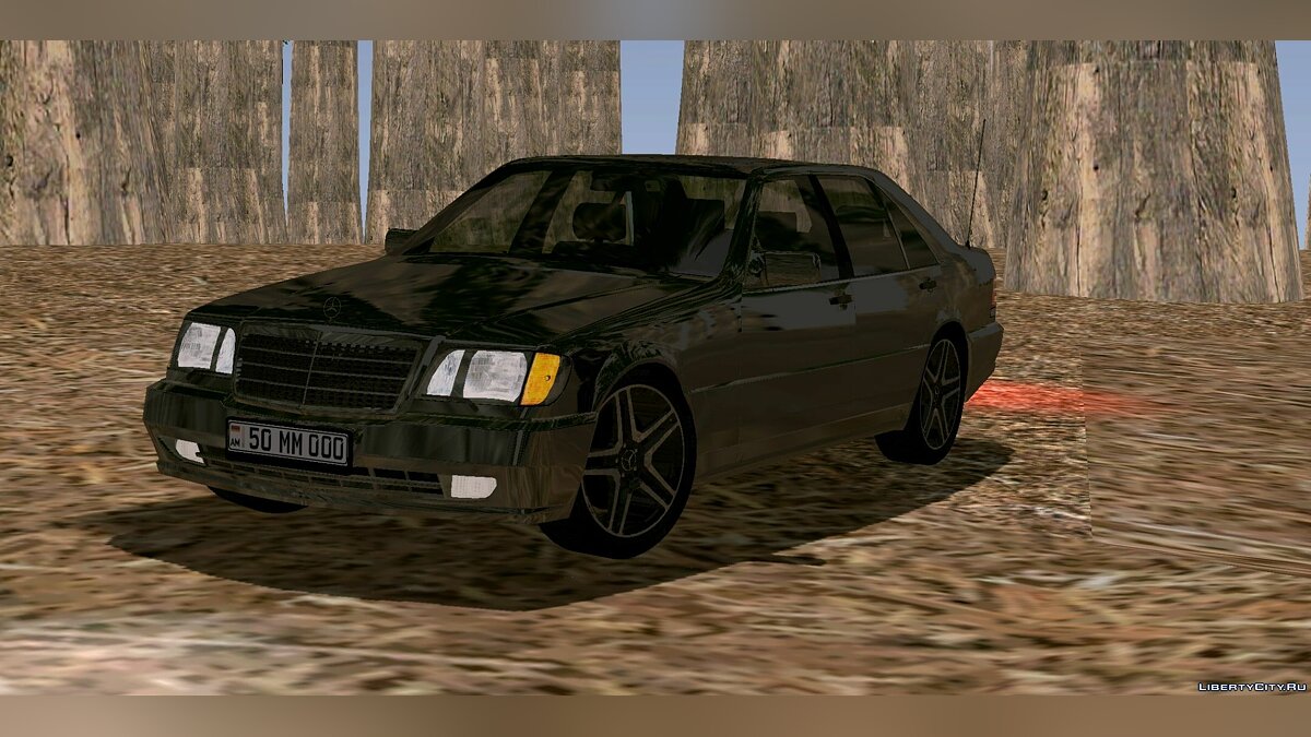 Скачать Mercedes Benz W140 AMG для GTA San Andreas (iOS, Android)