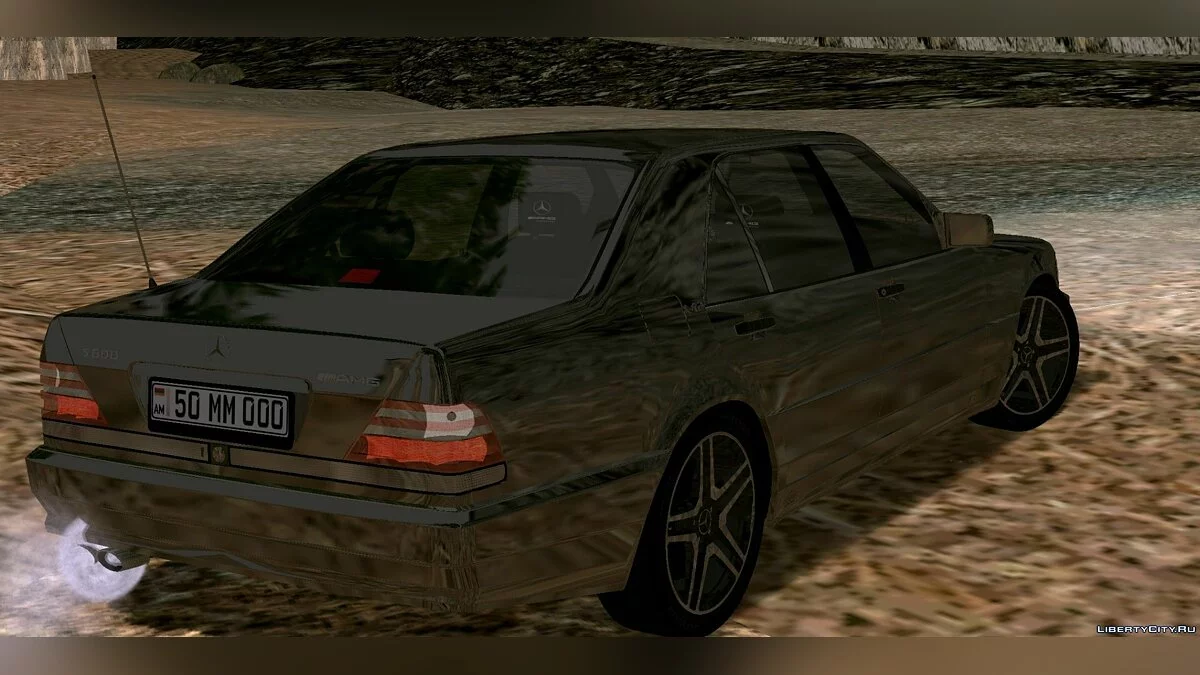 Mercedes Benz W140 AMG / GTA San Andreas (iOS, Android)