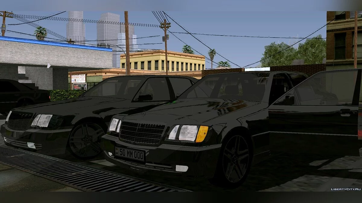 Mercedes Benz W140 AMG / GTA San Andreas (iOS, Android)