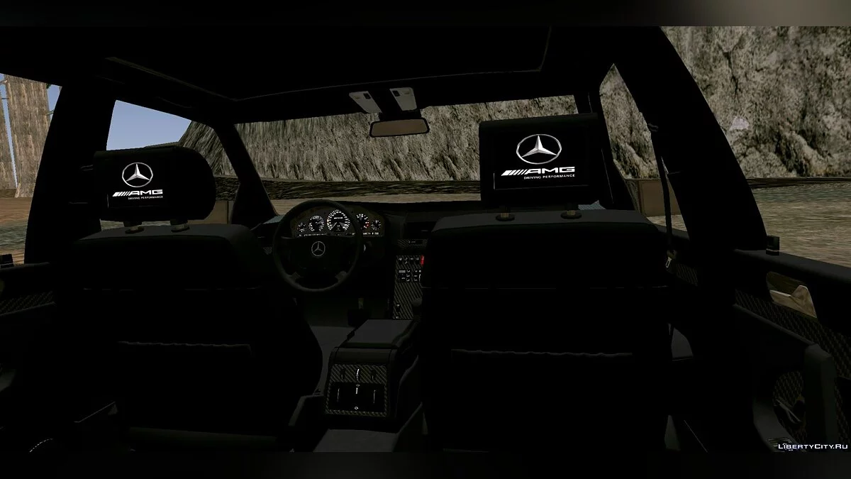 Mercedes Benz W140 AMG / GTA San Andreas (iOS, Android)