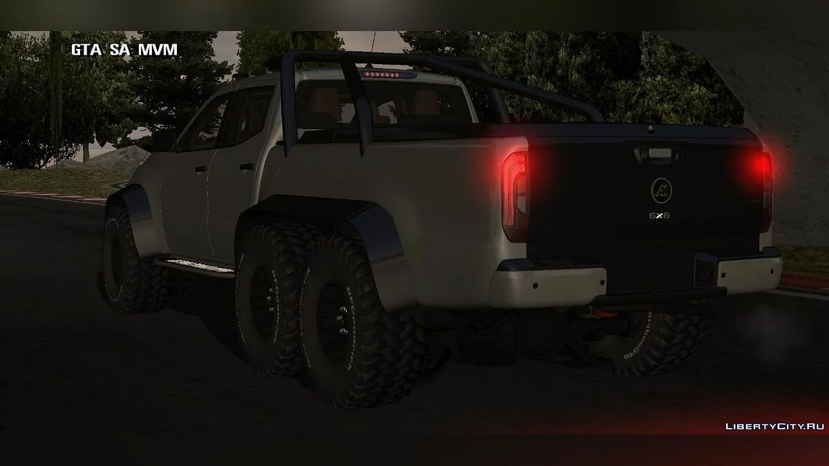 Mercedes Benz X 6x6 stock version / GTA San Andreas (iOS, Android)