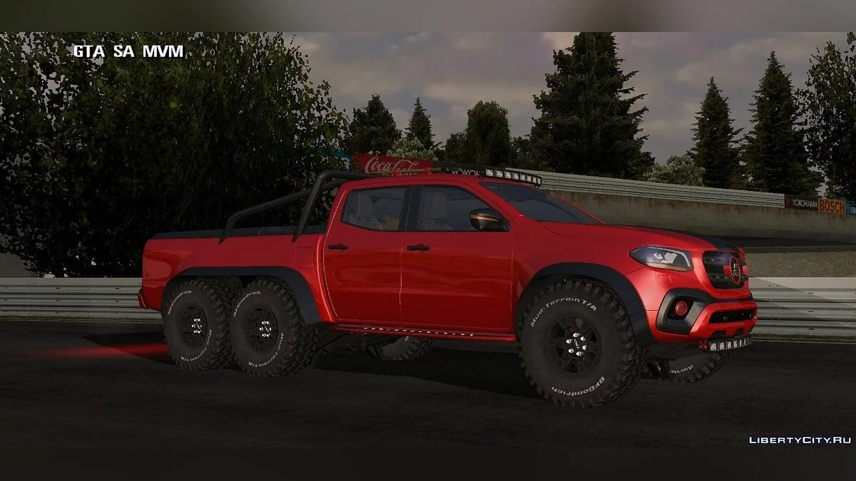 Mercedes Benz X 6x6 stock version / GTA San Andreas (iOS, Android)