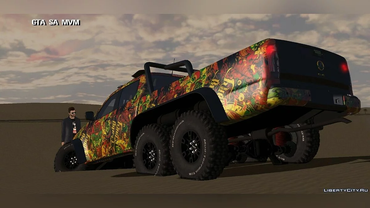 Mercedes Benz X 6x6 (винил) / GTA San Andreas (iOS, Android)