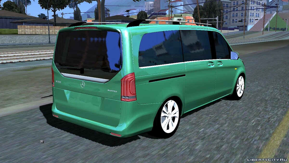 Скачать Mercedes Vito 2016-18 (только DFF) для GTA San Andreas (iOS,  Android)