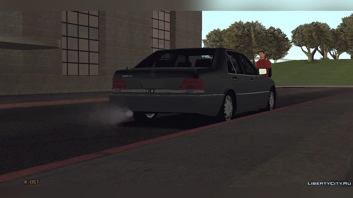 Mercedes-benz 500SE 1991 / GTA San Andreas (iOS, Android)
