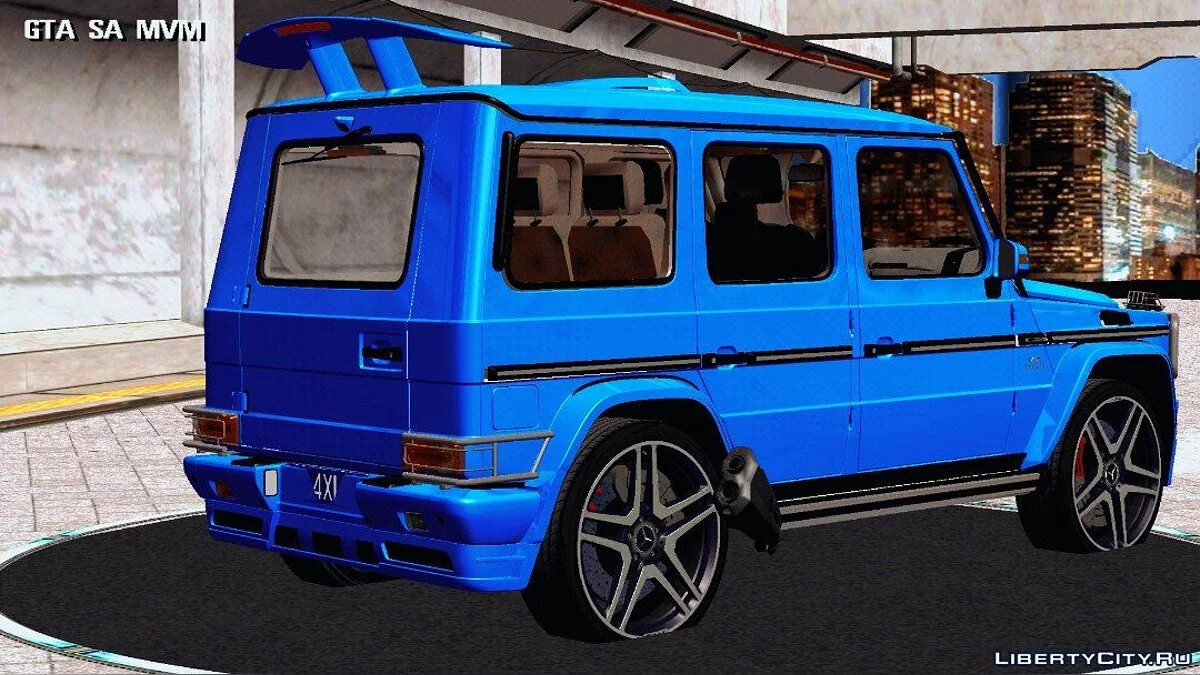 Mercedes-Benz AMG C250 / GTA San Andreas (iOS, Android)