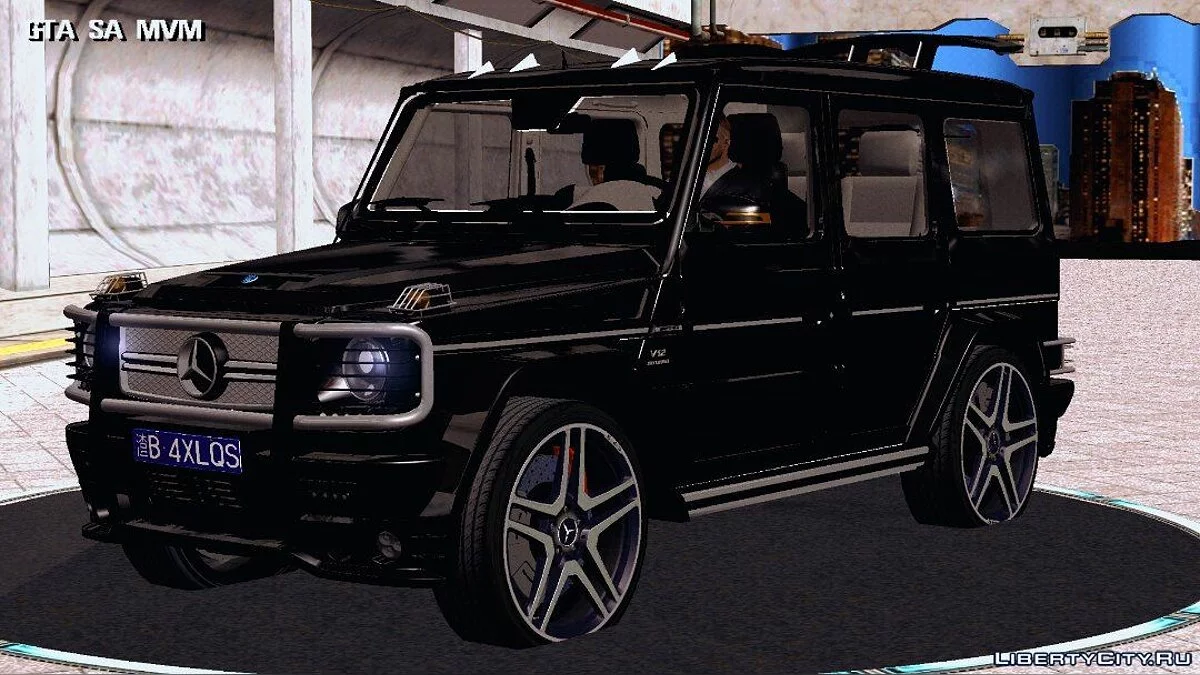 Mercedes-Benz AMG C250 / GTA San Andreas (iOS, Android)
