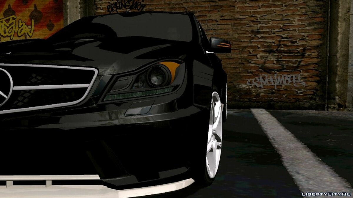 Mercedes-Benz C63 Class 2012 (только DFF) для GTA San Andreas (iOS, Android) - Картинка #3