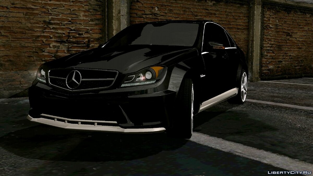Mercedes-Benz C63 Class 2012 (только DFF) для GTA San Andreas (iOS, Android) - Картинка #6