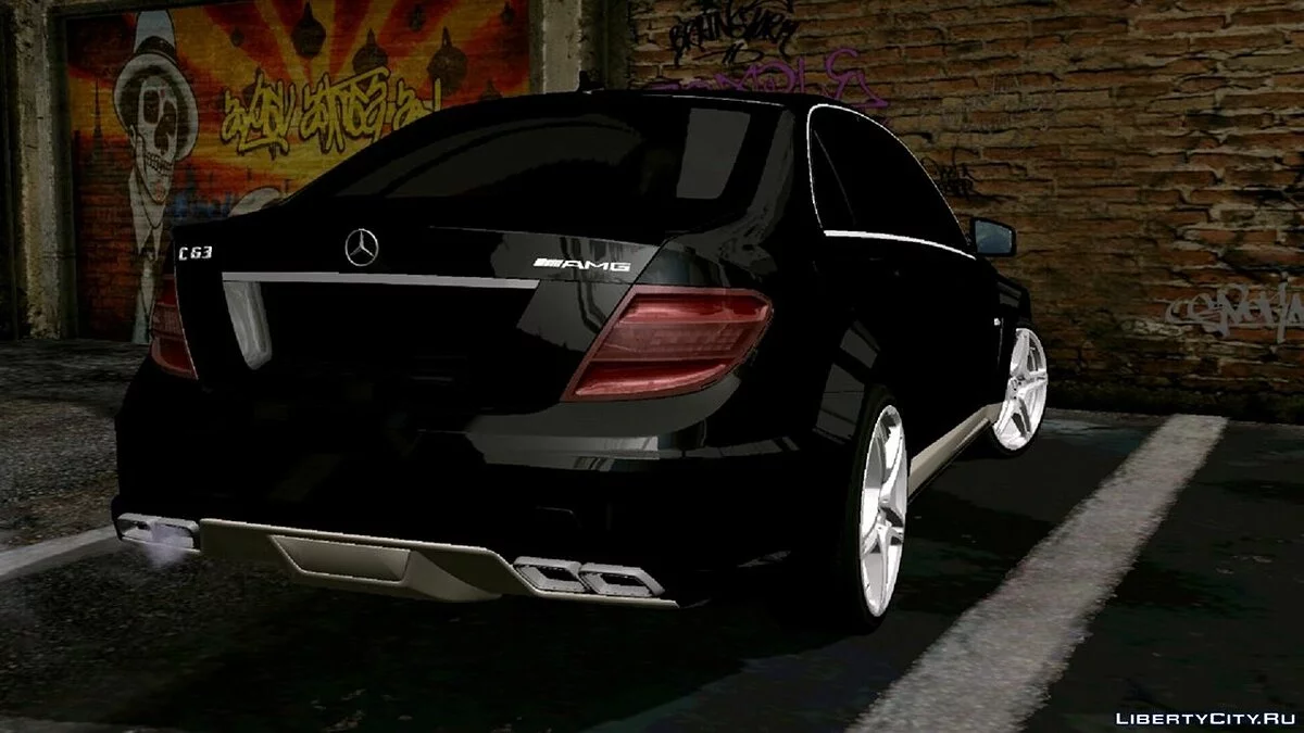 Mercedes-Benz C63 Class 2012 (только DFF) / GTA San Andreas (iOS, Android)
