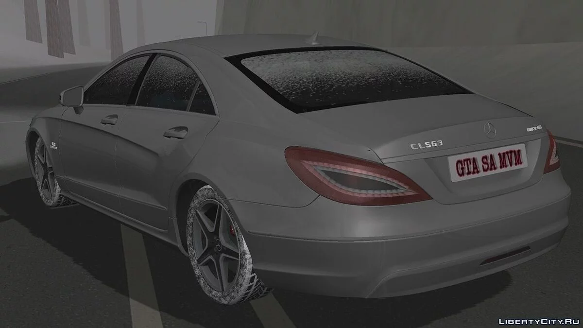 Mercedes-Benz CLS63 (Зимняя версия) / GTA San Andreas (iOS, Android)