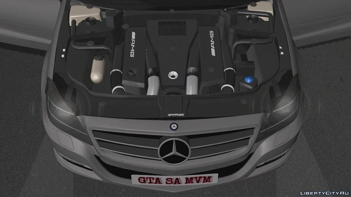 Mercedes-Benz CLS63 (Зимняя версия) / GTA San Andreas (iOS, Android)