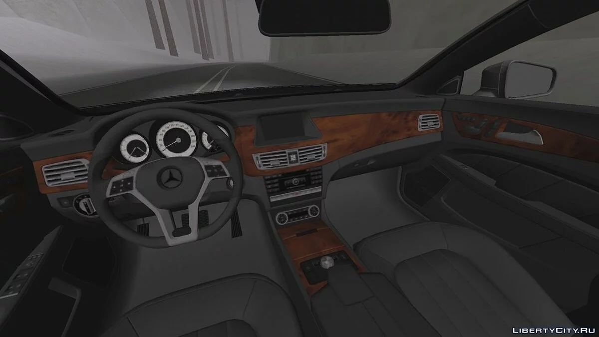 Mercedes-Benz CLS63 (Зимняя версия) / GTA San Andreas (iOS, Android)