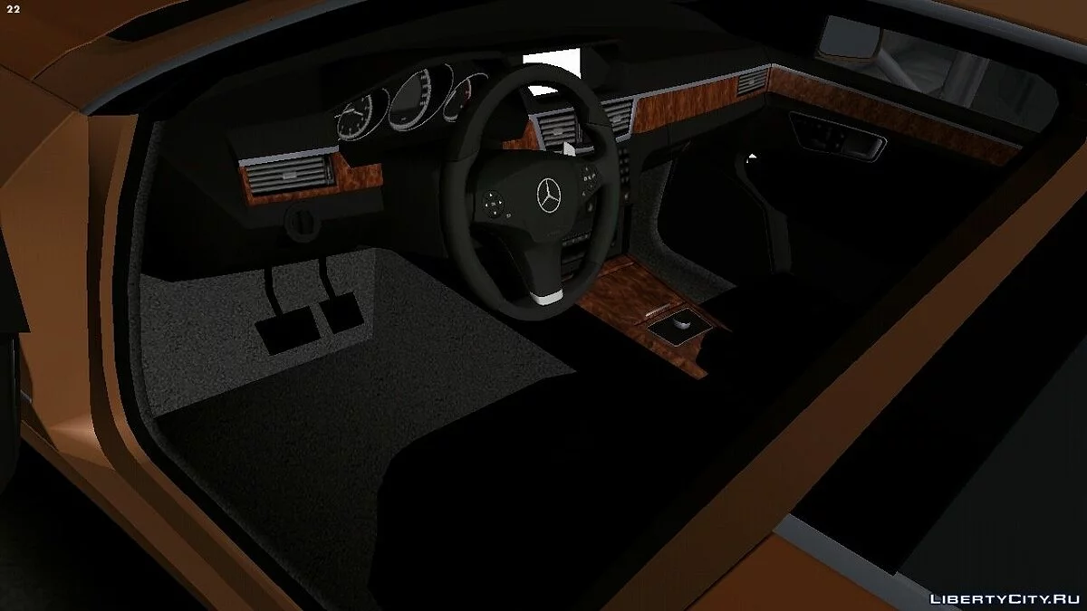 Mercedes-Benz E500 W212 / GTA San Andreas (iOS, Android)