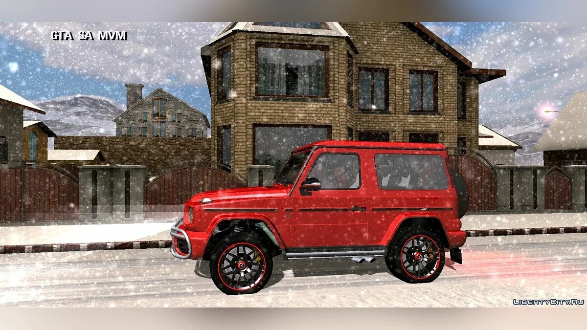 Mercedes-Benz Gelandewagen / GTA San Andreas (iOS, Android)