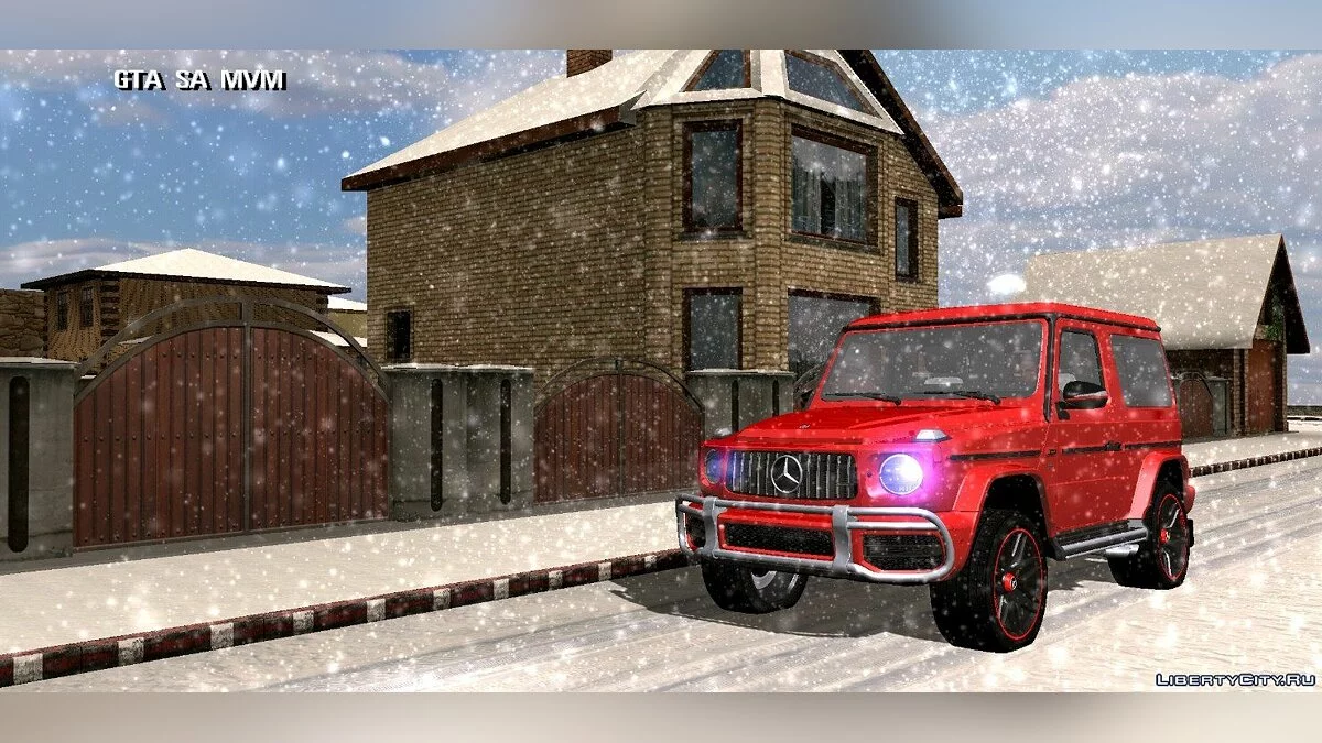 Mercedes-Benz Gelandewagen / GTA San Andreas (iOS, Android)