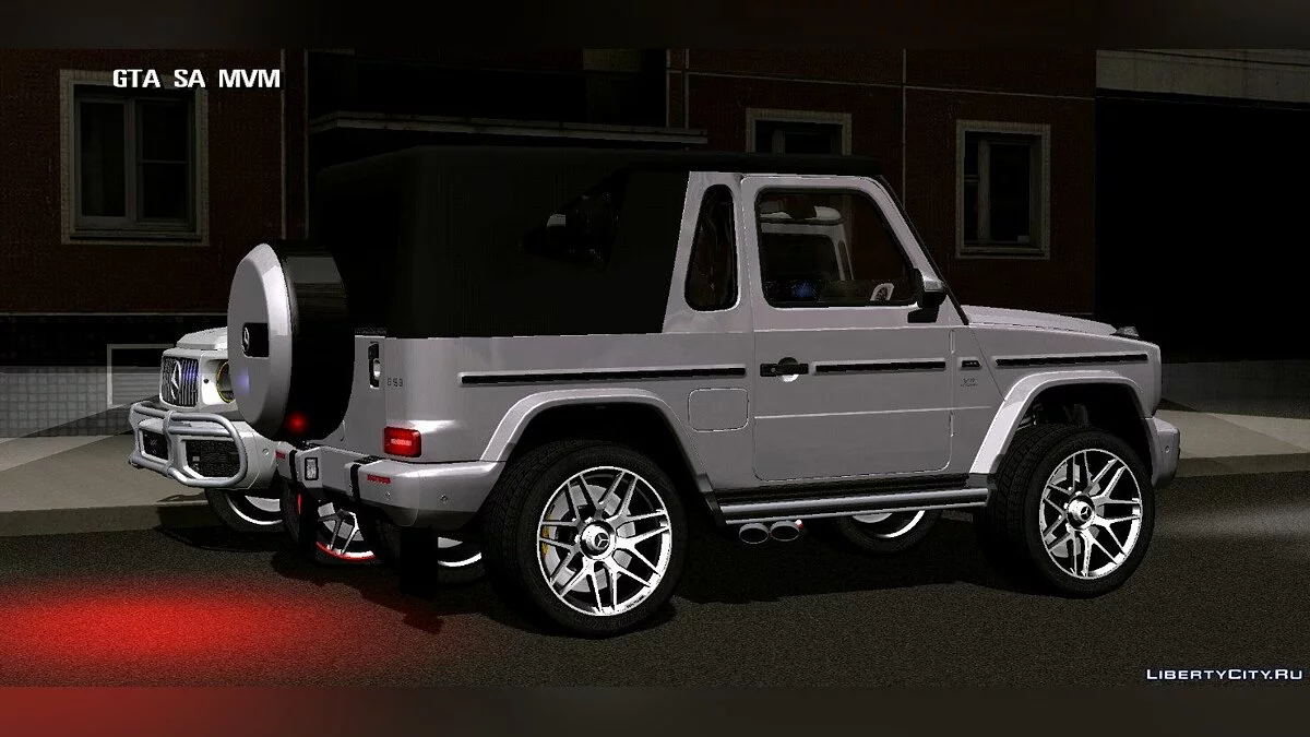 Mercedes-Benz Geländewagen с мягкой крышей / GTA San Andreas (iOS, Android)