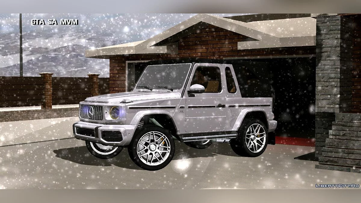 Mercedes-Benz Geländewagen с мягкой крышей / GTA San Andreas (iOS, Android)