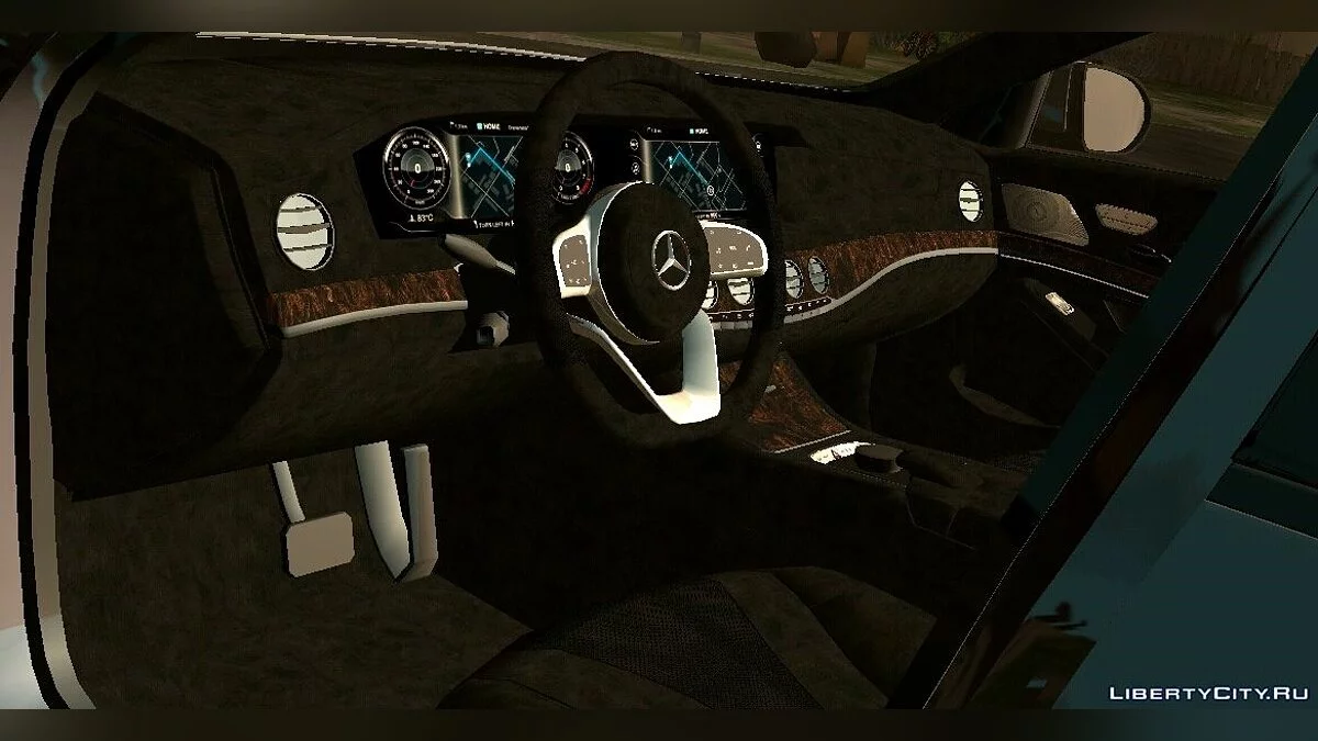 Mercedes-Benz S-class W222 2018 / GTA San Andreas (iOS, Android)