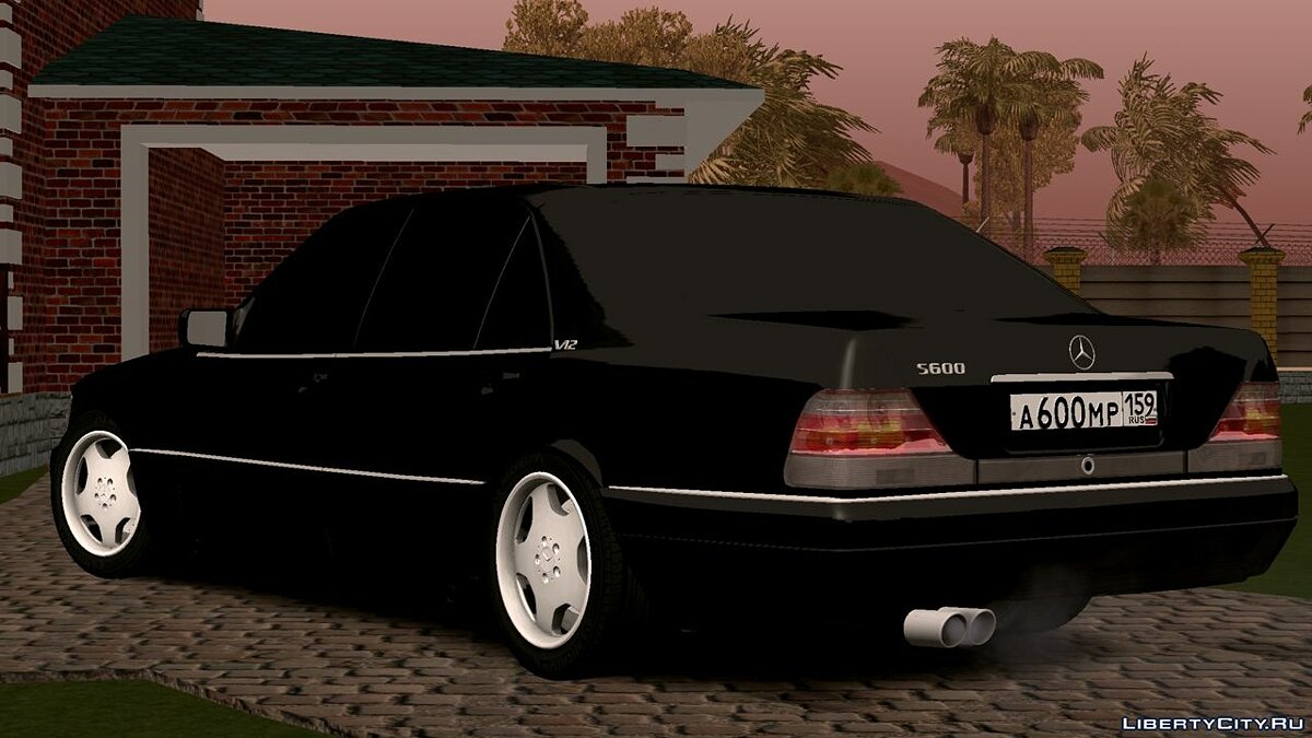 Скачать Mercedes-Benz S600 для GTA San Andreas (iOS, Android)