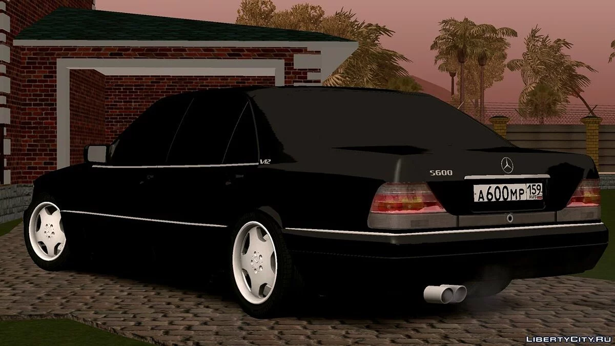 Mercedes-Benz S600 / GTA San Andreas (iOS, Android)
