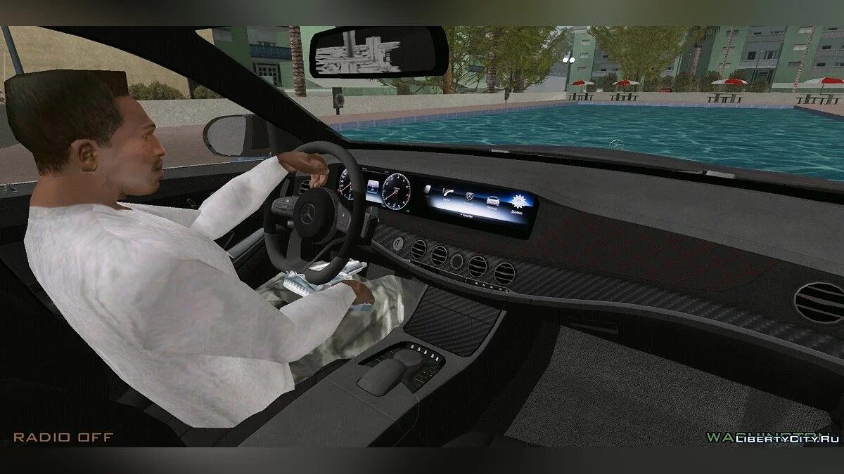 Mercedes-Benz S65 AMG W222 V12 Biturbo / GTA San Andreas (iOS, Android)