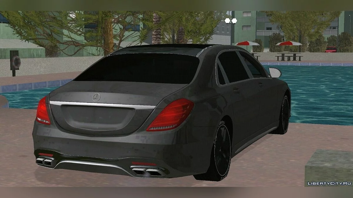 Mercedes-Benz S65 AMG W222 V12 Biturbo / GTA San Andreas (iOS, Android)