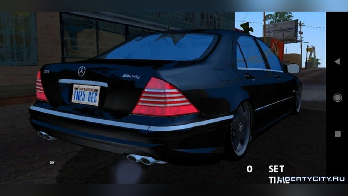 Mercedes-Benz S65 AMG для GTA San Andreas (iOS, Android) - Картинка #2