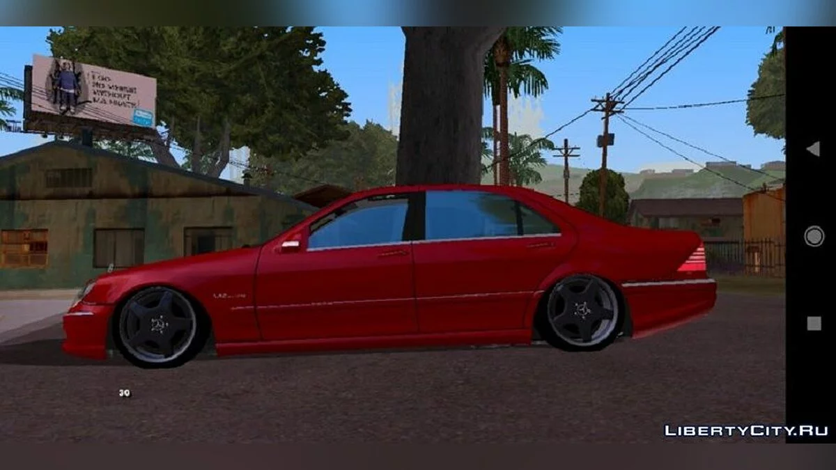 Mercedes-Benz S65 AMG / GTA San Andreas (iOS, Android)